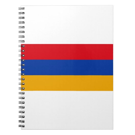 Armenia Flag Notitieboek (Voorkant)