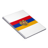 Armenia Flag Notitieboek (Rechterzijde)
