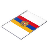 Armenia Flag Notitieboek (Linkerzijde)