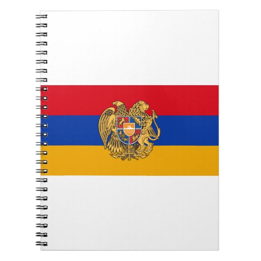 Armenia Flag Notitieboek (Voorkant)
