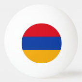 Armenia Flag Pingpongbal (Voorkant)