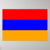 Armenia Flag Poster (Voorkant)