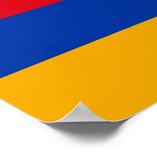 Armenia Flag Poster (Hoek)
