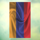 Armenia Flag Raamsticker (Vel 3)