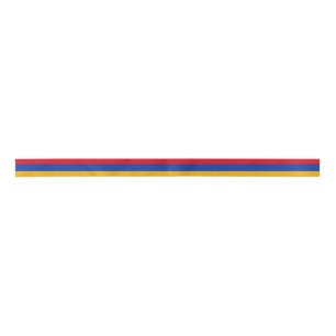Armenia Flag Ribbon Satijnen Lint