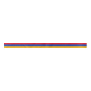 Armenia Flag Ribbon Satijnen Lint