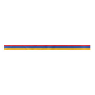 Armenia Flag Ribbon Satijnen Lint