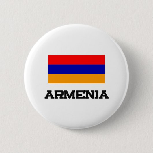 Armenia Flag Ronde Button 5,7 Cm (Voorkant)