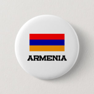 Armenia Flag Ronde Button 5,7 Cm