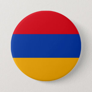 Armenia Flag Ronde Button 7,6 Cm