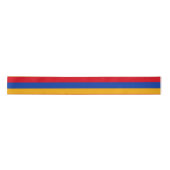 Armenia Flag Satijnen Lint (Voorkant)