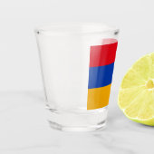 Armenia Flag Shot Glas (Links)
