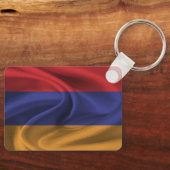 Armenia Flag Sleutelhanger (Voorkant)