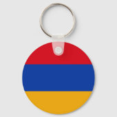 Armenia Flag Sleutelhanger (Voorkant)
