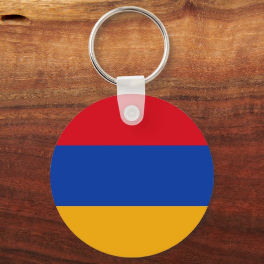 Armenia Flag Sleutelhanger (Voorkant)