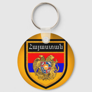 Armenia Flag Sleutelhanger