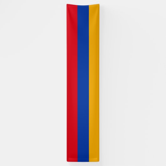 Armenia Flag Spandoek (Verticaal)