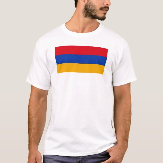 Armenia Flag T-shirt (Voorkant)
