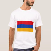 Armenia Flag T-shirt (Voorkant)