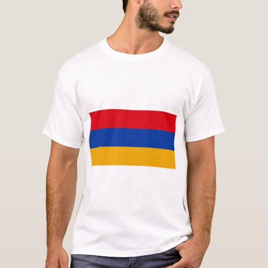 Armenia Flag T-shirt (Voorkant)