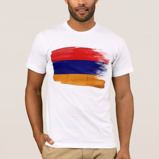 Armenia Flag T-Shirt (Voorkant)
