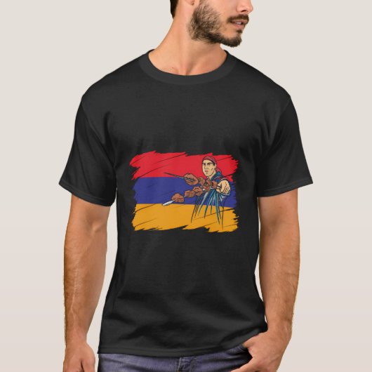 Armenia Flag T-shirt (Voorkant)