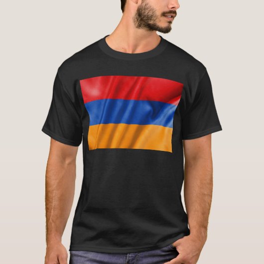 Armenia Flag T-shirt (Voorkant)