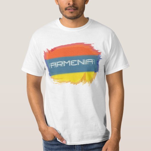 Armenia Flag T-shirt (Voorkant)