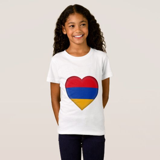 Armenia Flag T-shirt (Voorkant volledig)