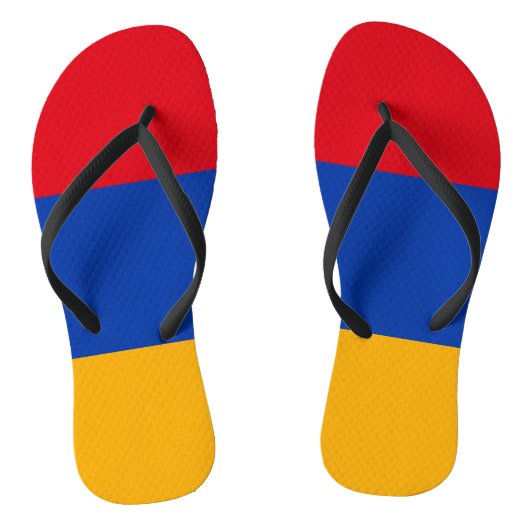 Armenia Flag Teenslippers (Voetbed)