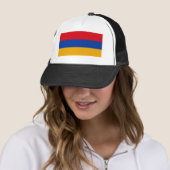 Armenia Flag Trucker Pet (In situ)