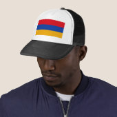 Armenia Flag Trucker Pet (In situ)