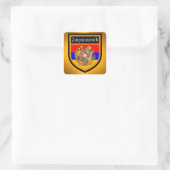 Armenia Flag Vierkante Sticker (Tas)