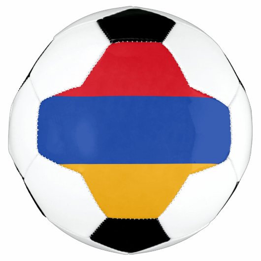Armenia Flag Voetbal (Voorkant)