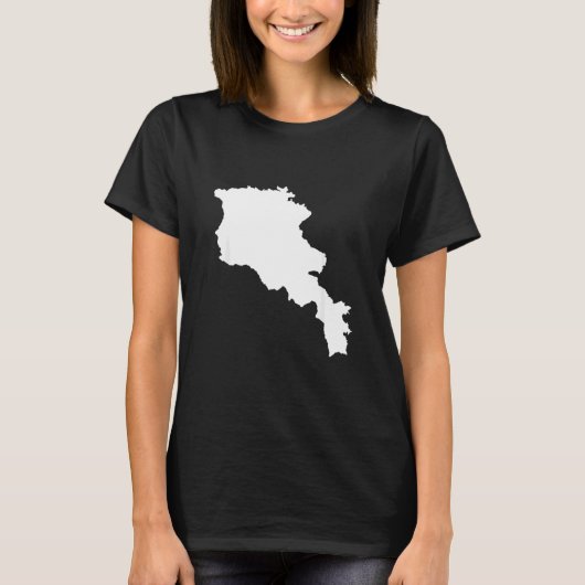 Armenia map t-shirt (Voorkant)