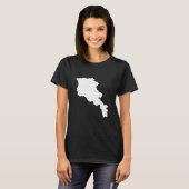 Armenia map t-shirt (Voorkant volledig)