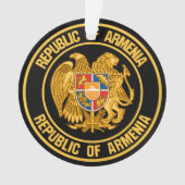 Armenia Round Emblem Ornament (voorkant)