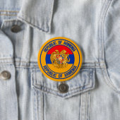 Armenia Round Emblem Ronde Button 7,6 Cm (In situ)