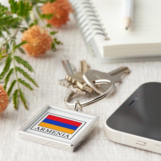 Armenia Sleutelhanger (Zijkant)