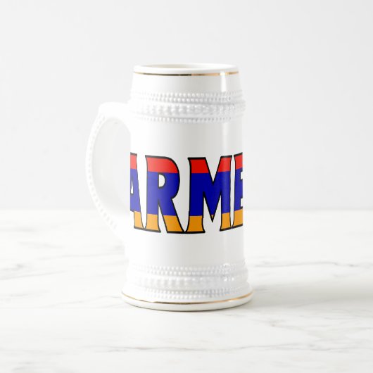Armenia Stein Bierpul (Voorkant links)