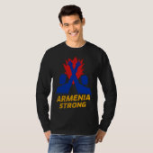 Armenia strong  vintage Defend Armenian community T-shirt (Voorkant volledig)