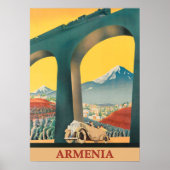 Armenia Vintage Travel Poster (Voorkant)