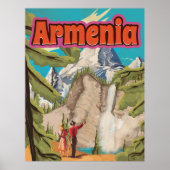 Armenia Vintage Travel Poster (Voorkant)