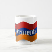 Armenia Waving Flag Koffiemok (Center)