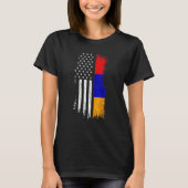 Armenian American Flag   Pride Armenia USA Tees (Voorkant)