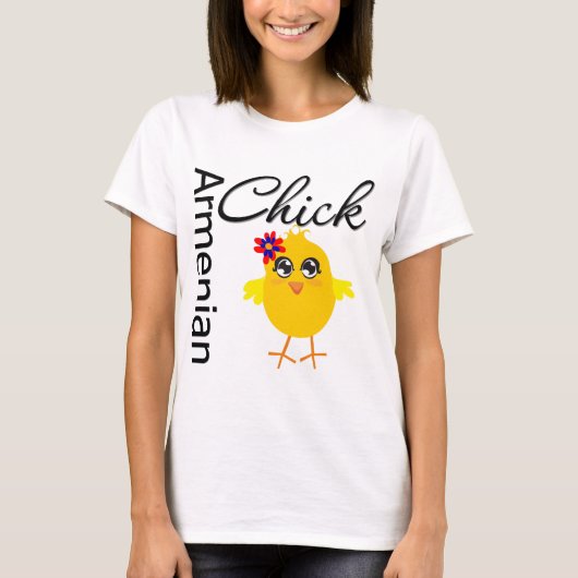 Armenian Chick T-shirt (Voorkant)