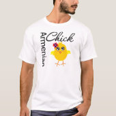 Armenian Chick T-shirt (Voorkant)