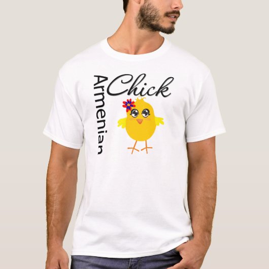 Armenian Chick T-shirt (Voorkant)