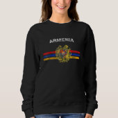Armenian Flag Armenian Emblem & Armenia Flag Trui (Voorkant)