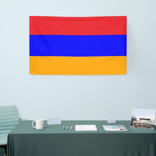 Armenian Flag Celebration Party Event Décor Banner (Beurs)